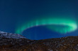 Northern Lights (Aurora Borealis) curling Northern Lights (Aurora Borealis) curling