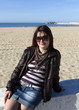 ragazza al mare