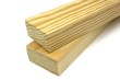 Wood planks on a white background