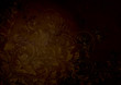 Vektor: Grunge textured floral dark brown background. Grunge textured floral dark brown background.