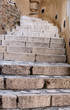 stone stairway closeup