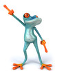 Blue frog