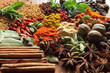 Herbs and spices.