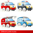 Different public trucks