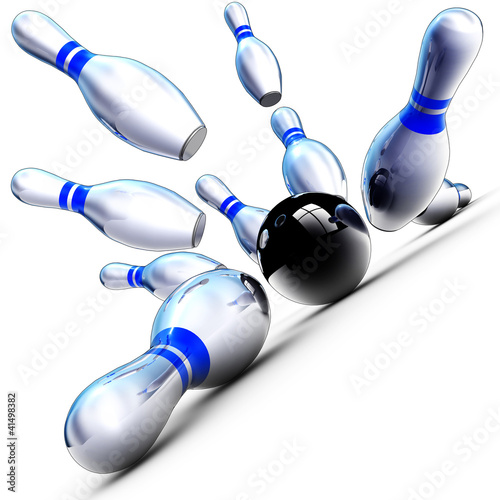 Illustration: bowling erfolg bowling erfolg