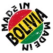 vector label Made in Bolivia vector label Made in Bolivia