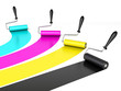 CMYK paintrollers