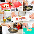 Hands of chef