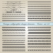 Vintage calligraphic design elements - Vector  set 04