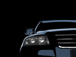 Black car
