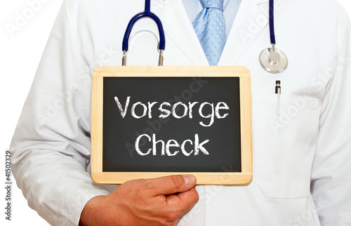 Illustration: Vorsorge Check Vorsorge Check