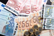 euro background euro background