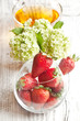 Strawberries and flowers Strawberries and flowers