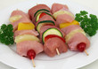 Putenspieße roh