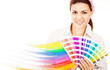 canvas print picture - Female decorator