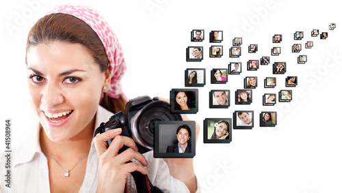 Photo: Female photographer Female photographer