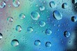 Tropfen auf Fensterglas Tropfen auf Fensterglas