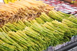 frischer spargel