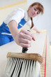 craftswoman painting