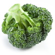 Broccoli on a white Broccoli on a white