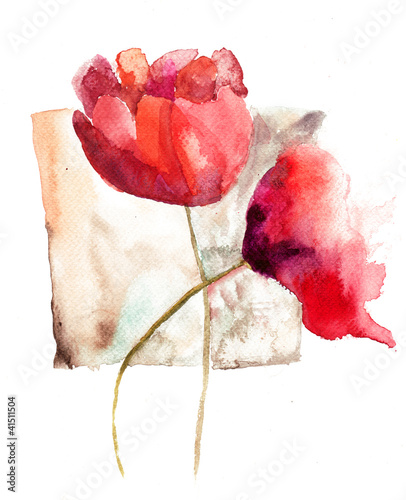 Illustration: Template for card Template for card