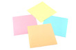 Four color reminder notes Four color reminder notes