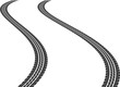 tire tracks