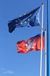 Drapeau européen et Lyonnais Drapeau européen et Lyonnais