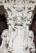 Cathedrale St-Lazare detail of the tympanum of the Last Judgment