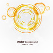 Abstract circles vector background
