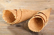 ice cream cones