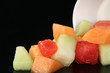 selection of melon chunks