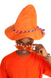 Dutch soccer supporter Dutch soccer supporter