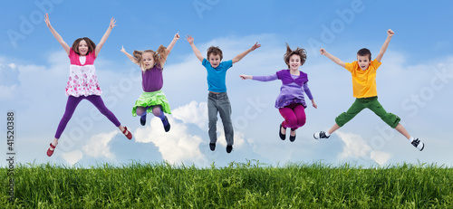 Photo: Happy spring jump Happy spring jump