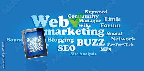 Illustration: web marketing web marketing
