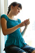 Girl with a phone