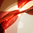 Abstract vector background, futuristic wave illustration eps10