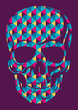 Conceptual human skull.