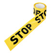 Yellow plastic tape "STOP"