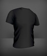 Vector: Black T-shirt Black T-shirt