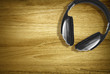 headphones on desk