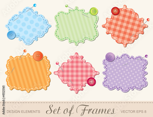 Vector: set of frames set of frames