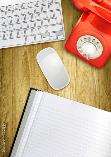 Photo: retro desktop retro desktop