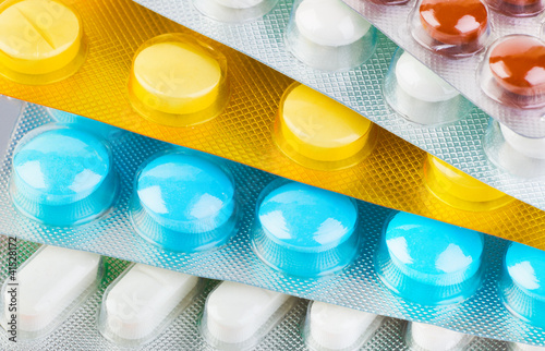 Photo: Packs of pills Packs of pills