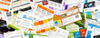 Webdesign, Homepage, Webpage, Stapel, Design, Panorama, Web, 2D
