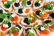 caviar sandwiches