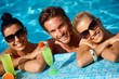 Happy people on holiday