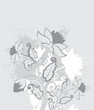 vintage floral background