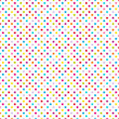 Seamless Star Pattern Colored