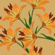 floral seamless background